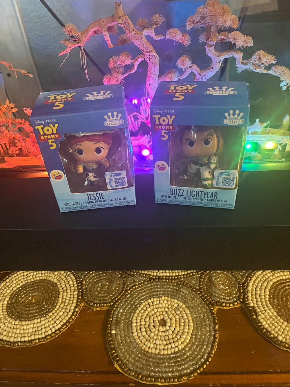 Toy Story 5 Jessie & Buzz Lightyear Vinyl Minis - Blue Packaging
